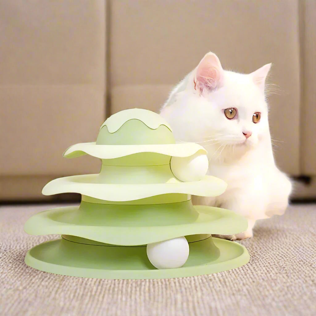 Ice Cream Cone Cat Play Tower