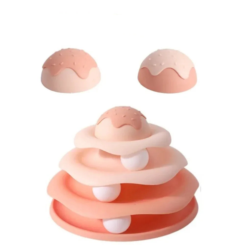 Ice Cream Cone Cat Play Tower