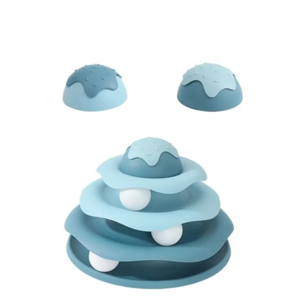 Ice Cream Cone Cat Play Tower