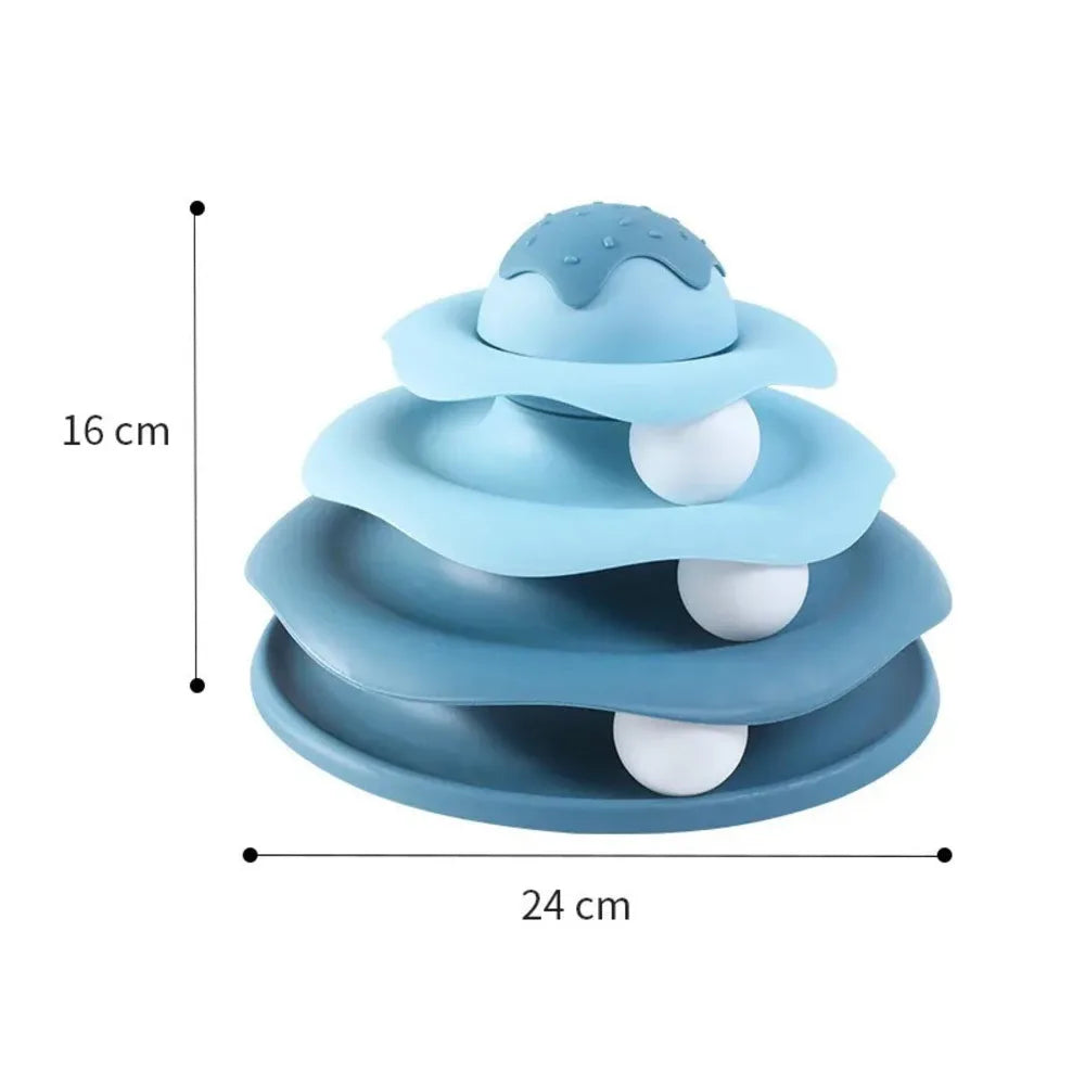 Ice Cream Cone Cat Play Tower