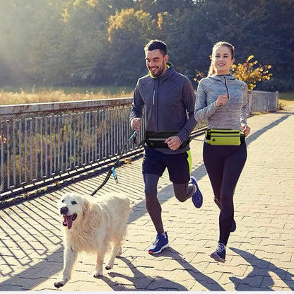 Hands-Free Dog Leash with Fanny Pack