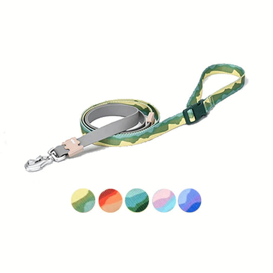 Dual-Tone Patterned Active Dog Leash