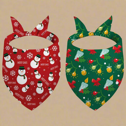 Festive Christmas Prints Bandana