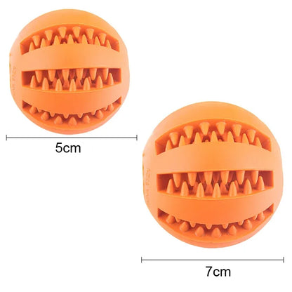 Rubber Teething Ball for Dogs