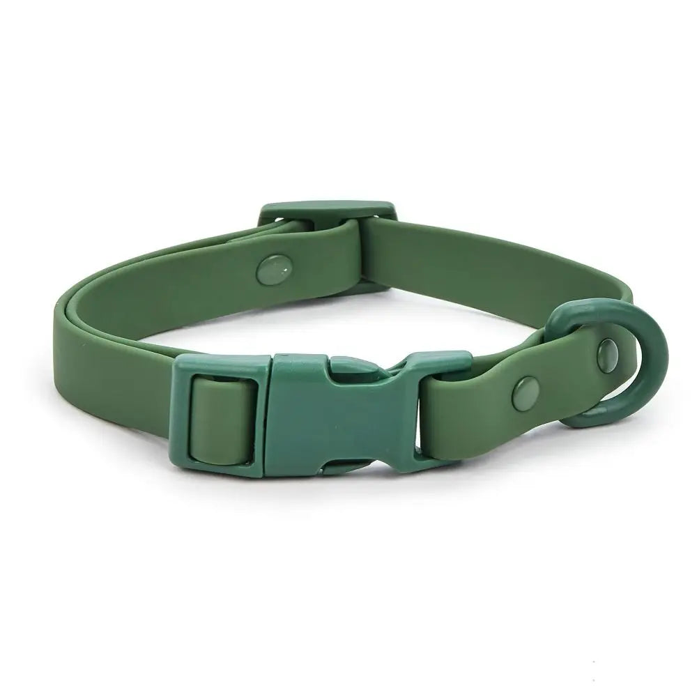 Solid Hue Active Dog Collar