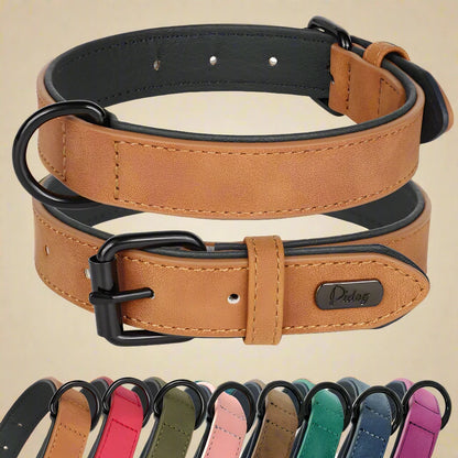 Genuine Leather Dog Collar