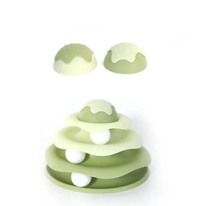 Ice Cream Cone Cat Play Tower