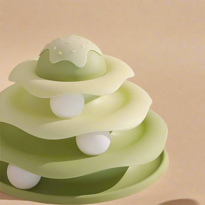 Ice Cream Cone Cat Play Tower