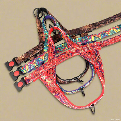 Tribal Print No-Pull Dog Harness