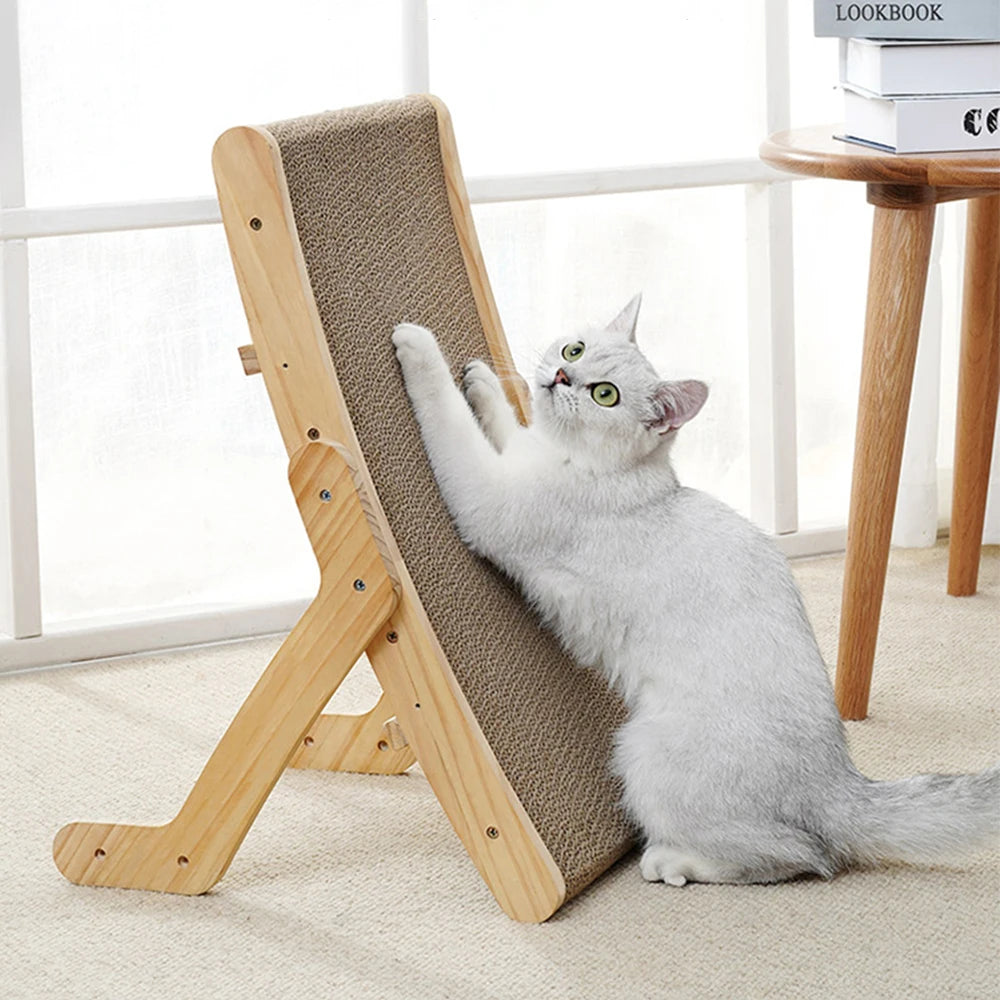 Cat Scratching Lounge Bed & Board