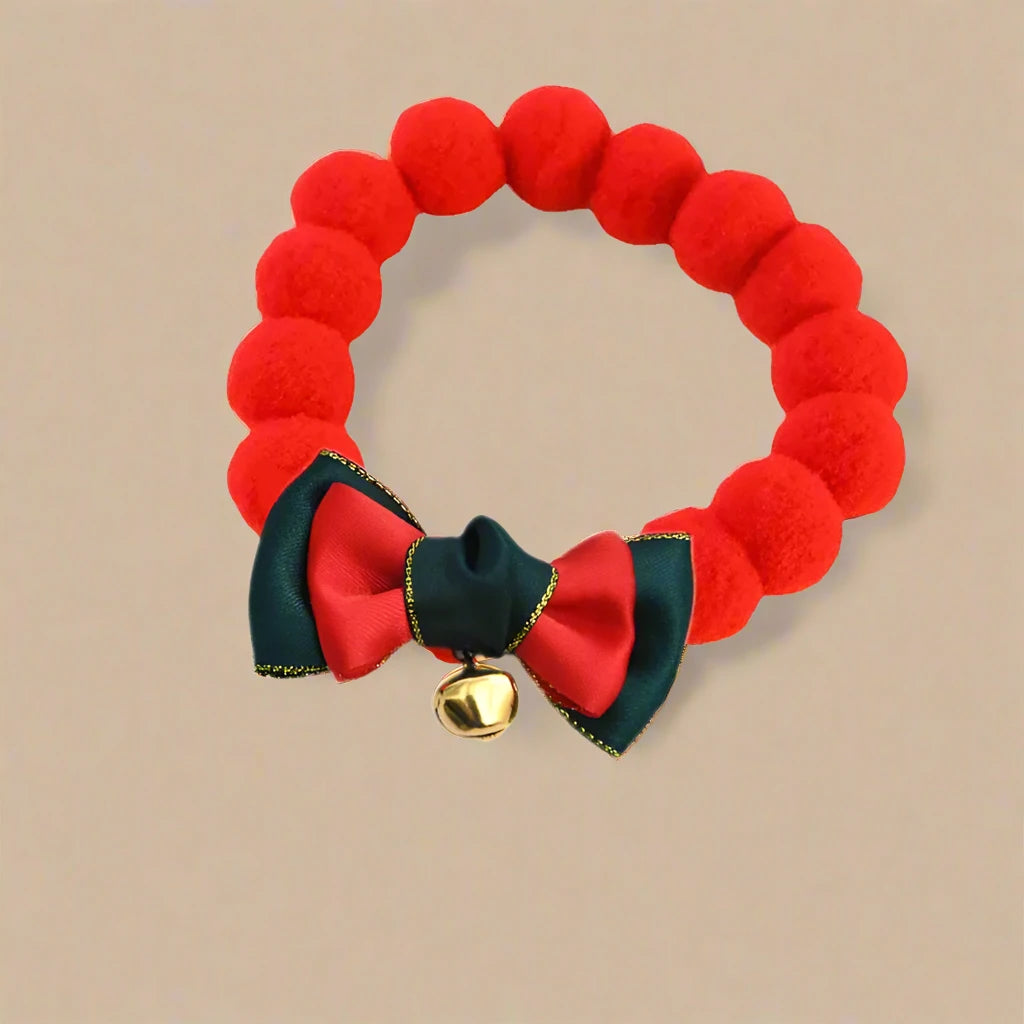 Merry Pom Ball Collar