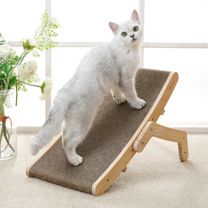 Cat Scratching Lounge Bed & Board