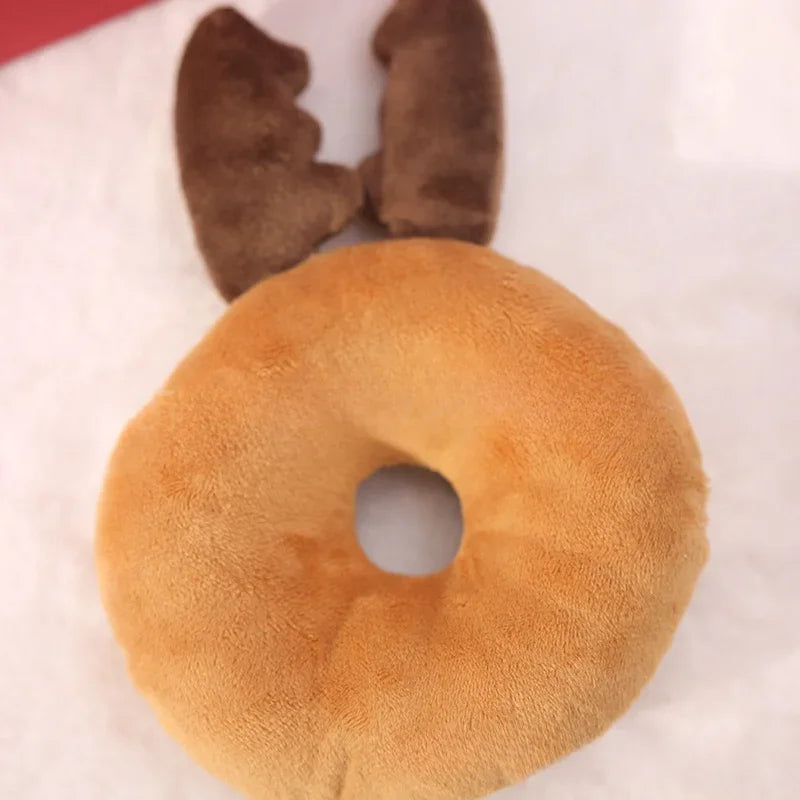 Christmas Cheer Donut Plush Toy