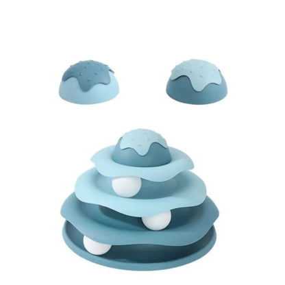 Ice Cream Cone Cat Play Tower