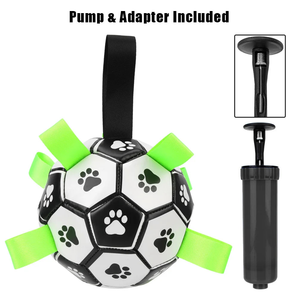 Dog Soccer Ball With Straps