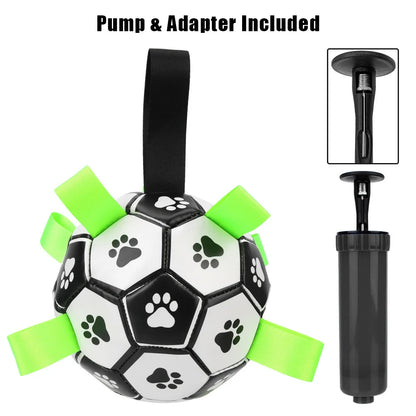 Dog Soccer Ball With Straps