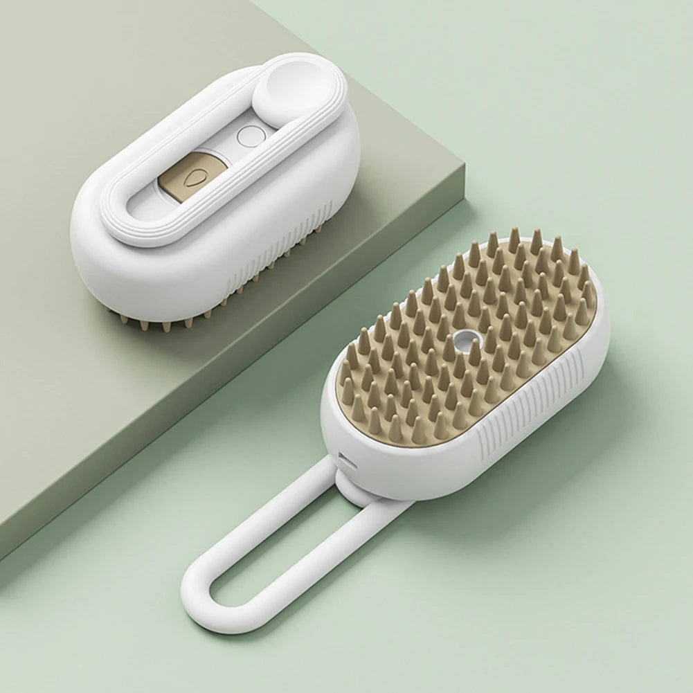 Rechargeable Pet Steam Brush