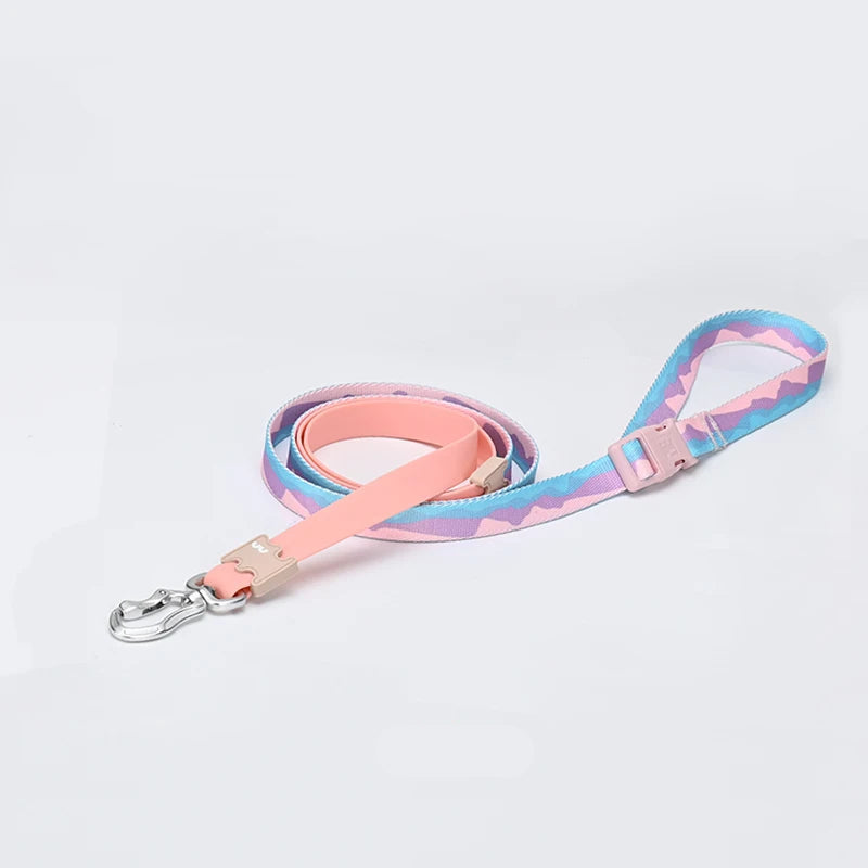 Dual-Tone Patterned Active Dog Leash