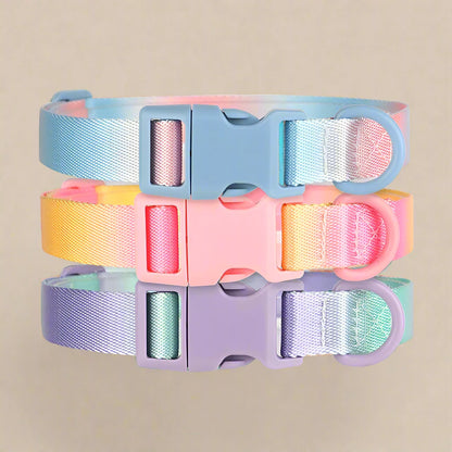 Candy Cloud Nylon Dog Collar